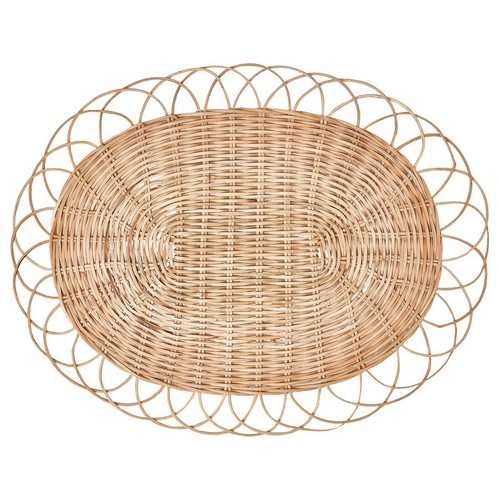 Vargfisk tovaglietta rattan - vargfisk,