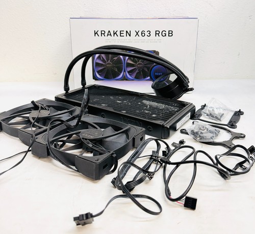 Nzxt black kraken x63 rgb - kraken,