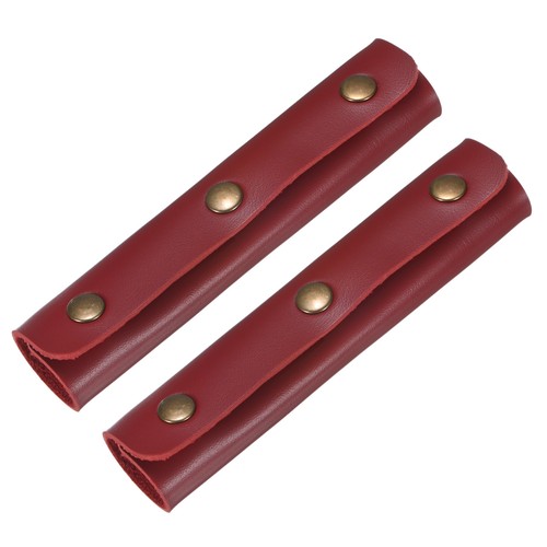 2pcs maniglia pelle con 3 - pelle,