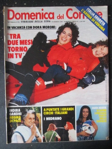 Domenica corriere 1980 dora - corriere, 5