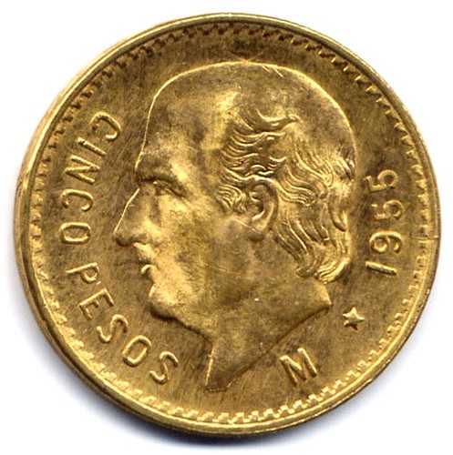 Mexico pesos 1955 m - pesos,