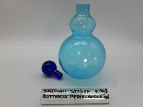 Bottle with cap blown glass - bottle,