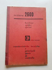 Alfa Romeo 2600 - Spider -