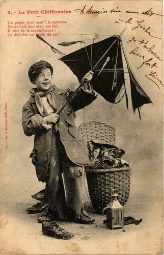 Cpa bergeret le petit - bergeret,