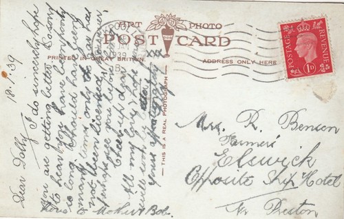 Storia postale blackpool - storia,