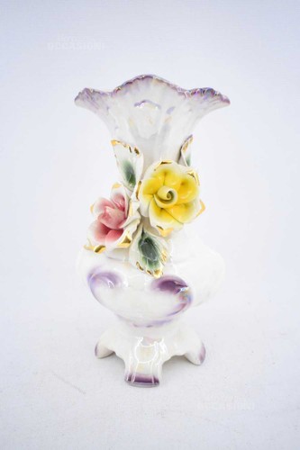 Vaso ceramica capodimonte - in,