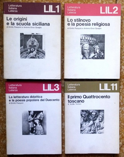 Letteratura italiana laterza - italiana,