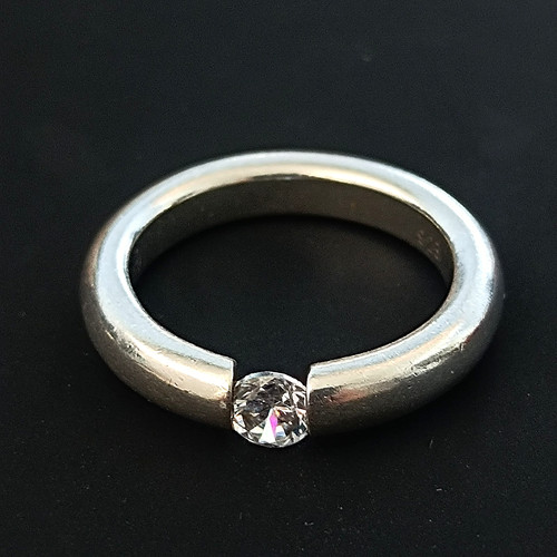 Anello modernariato argento - modernariato,