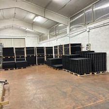 Campione 30 cm x 30 cm di Lastra di Pavimento Gommato Antitrauma 1x1 10 mm