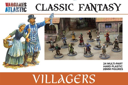 Classic fantasy villagers - classic, by