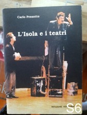 L'isola e i teatri di Carlo Presotto - libro Bulzoni breviario drammaturgia S6