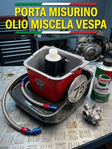 Porta misurino olio - misurino, miscela