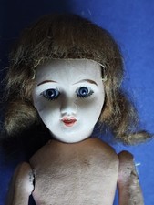 Piccola Bambola Antica Occhi Fissi Bocca Chiusa Unis France 301 Testa Jumeau 