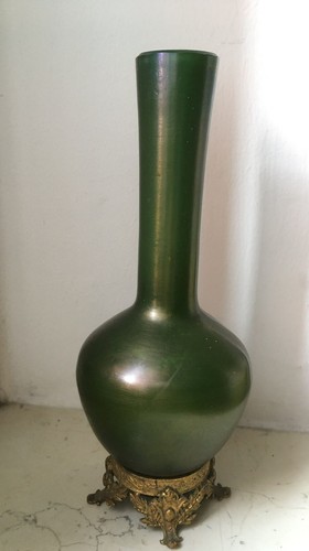 Raro vaso miniatura 14cm vetro - vaso,