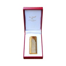 Accendino Cartier Placcato Oro 18k Les Must Anni 80