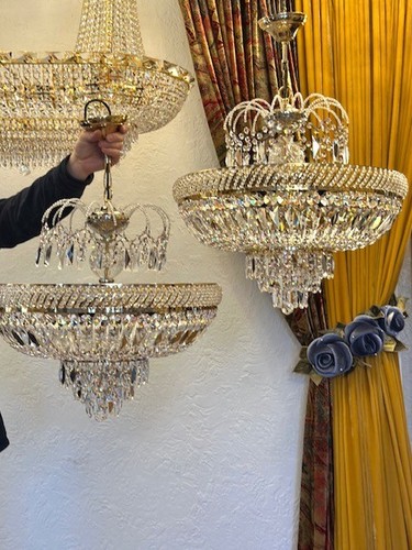 Coppia lampadari vintage