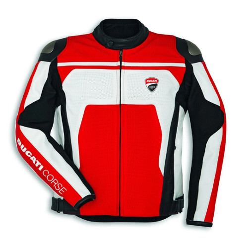 Giacca pelle rosso cbr - giacca,
