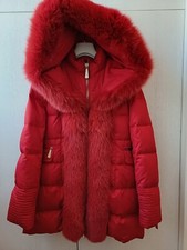 Piumino Flavio Castellani, rifinito volpe rossa, tg. 46. Perfetto.