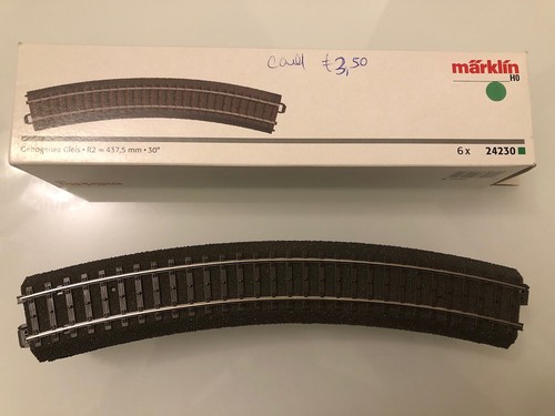 Marklin binario curvo raggio - binario, c