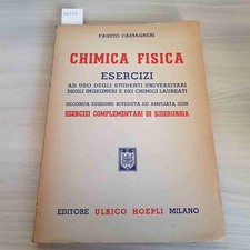 CHIMICA FISICA ESERCIZI