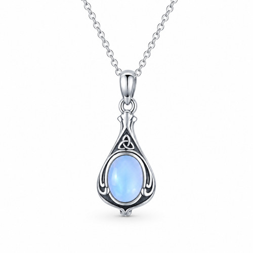 Collana pietra luna - pietra, di
