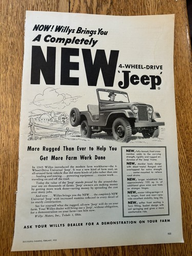 Pubblicità vintage willys - vintage,