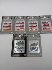 Lotto 6 cristalli Swarovski