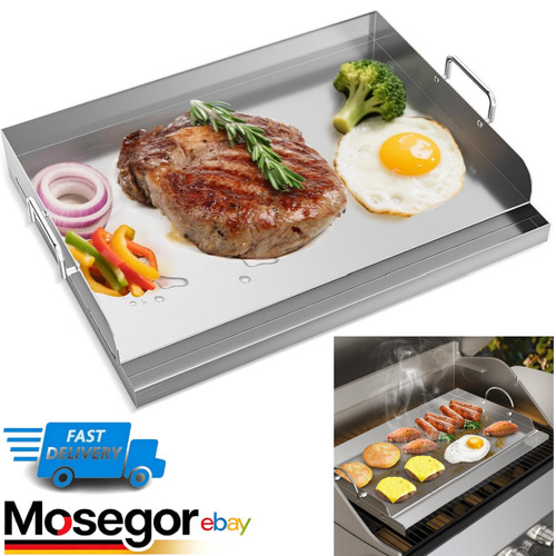 Piastra barbecue acciaio inox - barbecue,