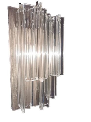 Venini wall lamp - murano, glass