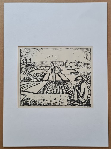 Erich heckel litografia - heckel,
