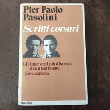 PIER PAOLO PASOLINI - SCRITTI