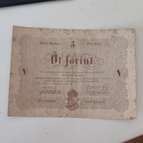 Banconota antica ungheria - antica,