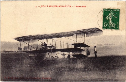 Aviazione pontarlier biplan - pc,