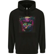 Un Cool Retro Gatto Felpa Da
