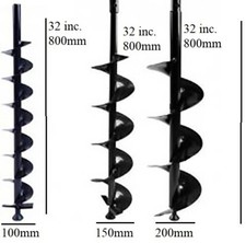 Set di 3xPunte da 100, 150 e