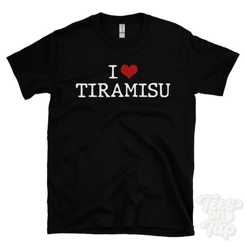 Maglietta tiramisù amo cuore - maglietta,