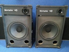 CASSE MONTARBO LEGGENDARIE PER HI-FI E STRUMENTI MUSICALI 100 WATT RMS LEGGERE!!