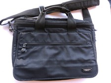 Cartella da uomo in nylon nero Ag. Spalding e bros.