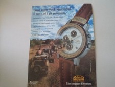 advertising Pubblicità 1992 OROLOGIO CAMEL TROPHY WATCH MASTERCHRONO GUYANA '92