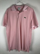 Lacoste  Polo Rosa taglia L Uomo maniche corte Summer Estate
