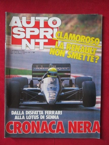 Autosprint 1985 disfsatta - 38,
