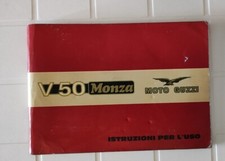 Moto Guzzi V 50 Monza libretto