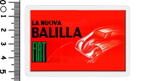 Calamita pubblicitaria fiat - calamita,