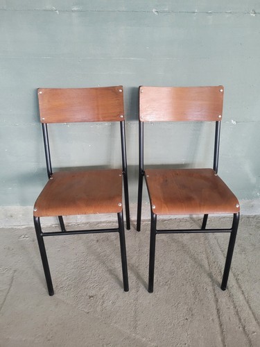 Coppia sedie vintage - sedie, in