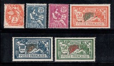 Porto Said 1927 Yv. 80-85 mai usato * Stampa MH 100%