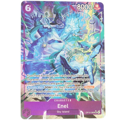 One piece tcg op15 - op15-060, enel