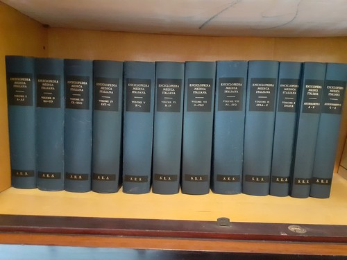 Enciclopedia medica italiana - medica,