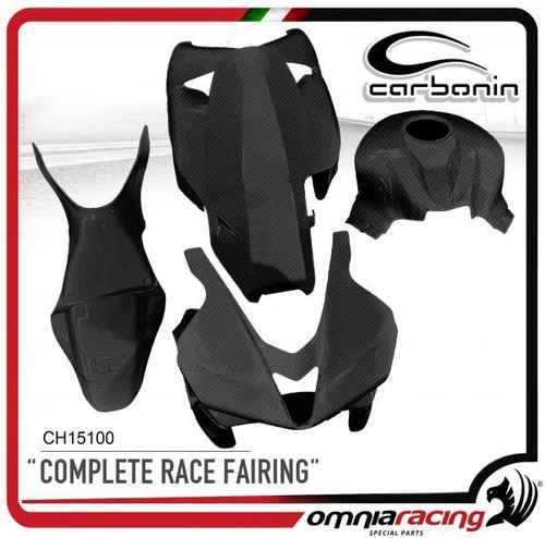 Carbonin carena completa - carena, pista