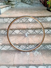 Vintage Ruota Anteriore Pista 26'pollici Ofmega Nisi Clement Colnago Bianchi 