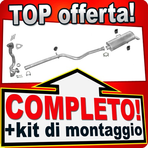 Scarico completo per peugeot - scarico,